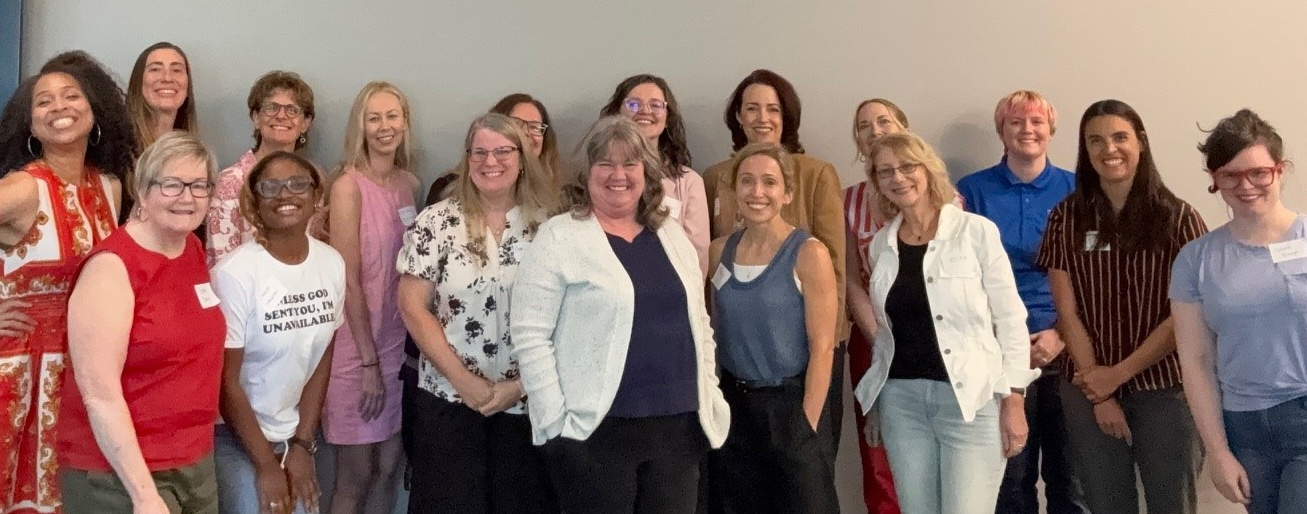 Group photo of Atlanta Women in AI Monthly Meeting